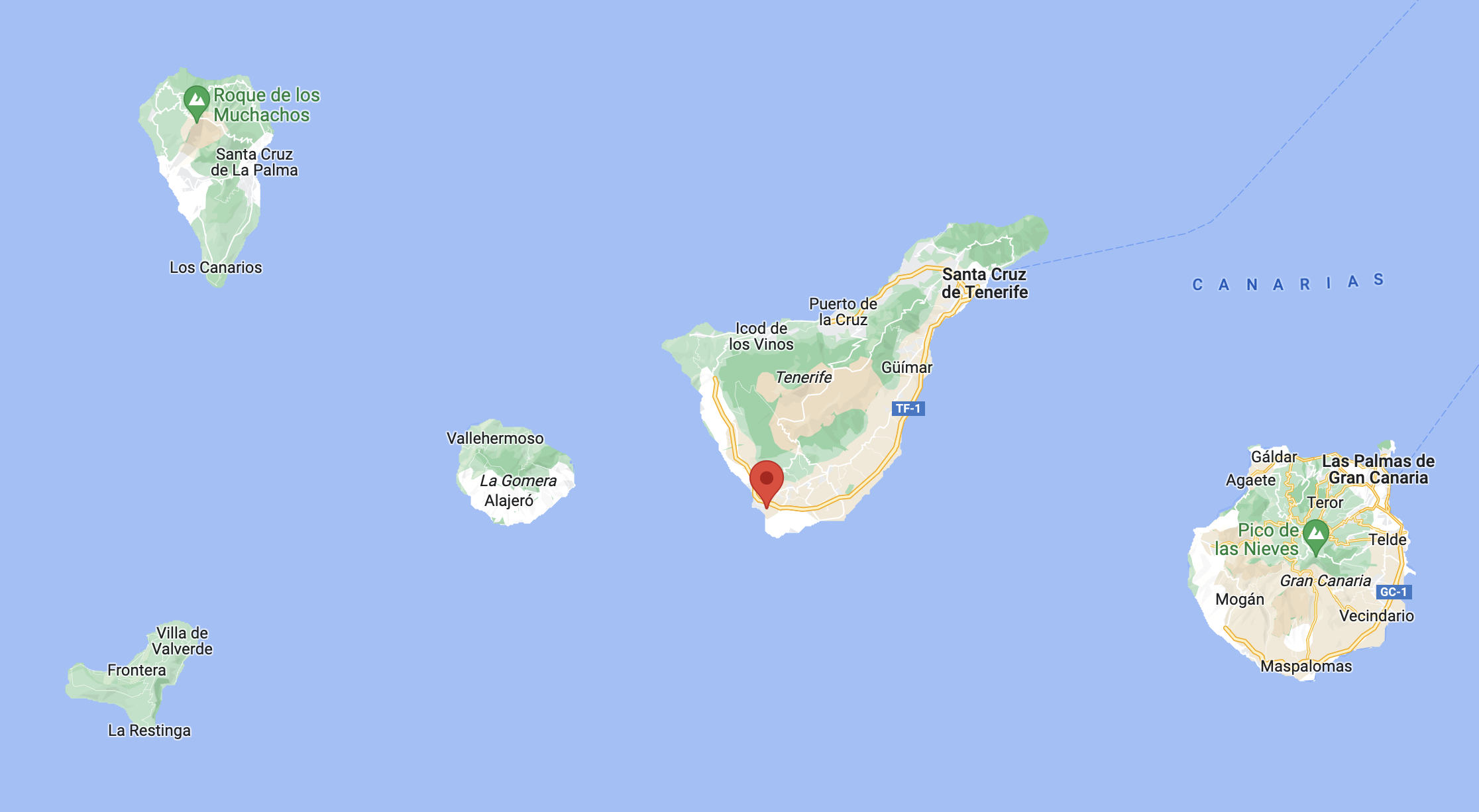 Tenerife - Los Cristianos - Las Rosas aparmán